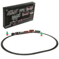 Железная дорога Ретро на бат.,19 дет., кор. купить оптом и в розницу Железная дорога Ретро на бат.,19 дет., кор. купить оптом и в розницу на базе игрушек